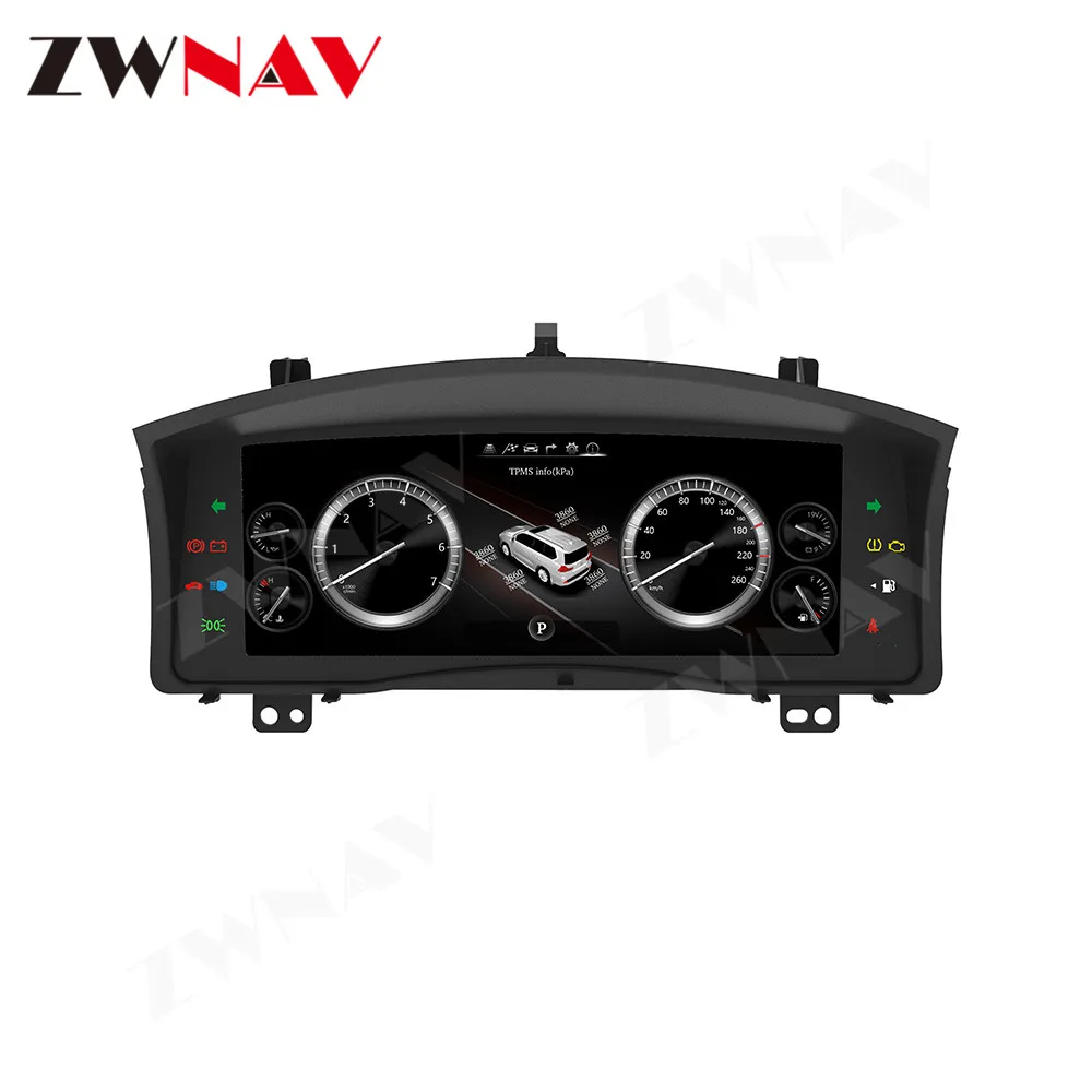  Экран для автомобиля ZWNAV Android 9 0 Lexus LX570 2007-2015 экран приборной панели автомобильный GPS-навигатор
