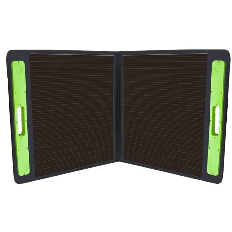 100W Portable Folding Camping solar panel sun power Solar Panel 100 Watt Mono EFTE Foldable monokristal solar panel