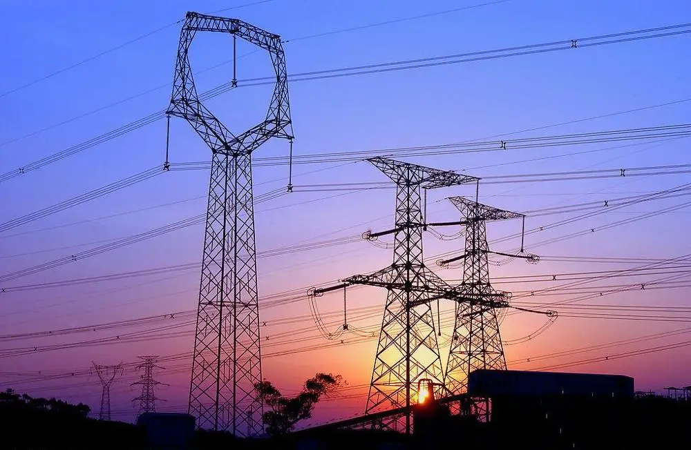 certificated 110KV electrical pylons transmission tower
