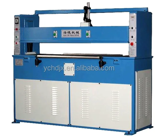 Hydraulic rubber shoe slippers sole press cutting machine