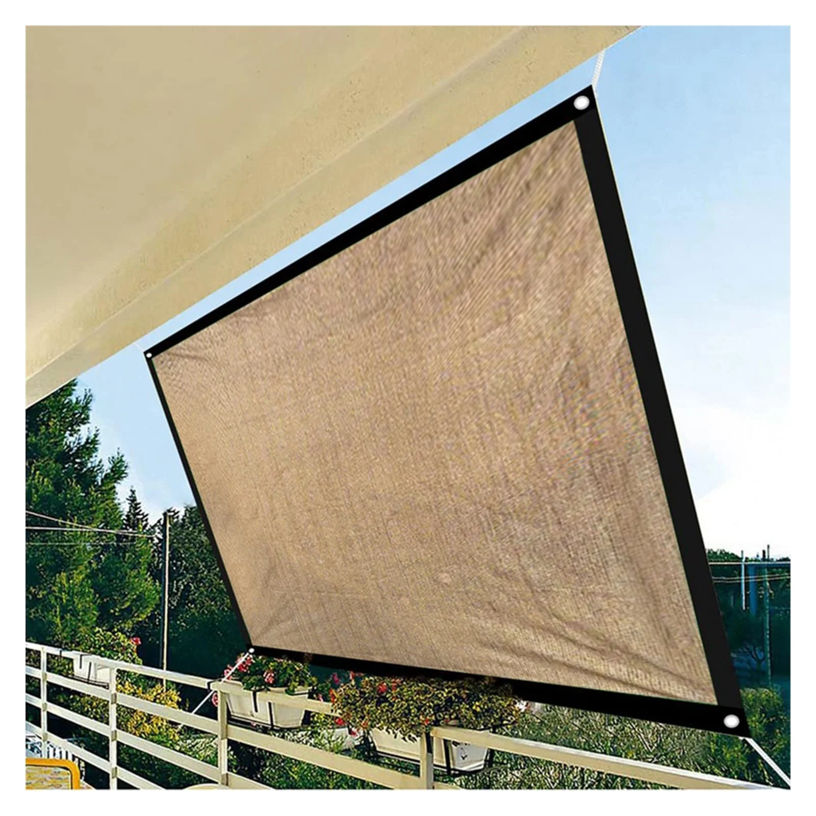 HDPE new material Plastic Privacy Fence Net Garden Yard Backyard Balcony  shade netting