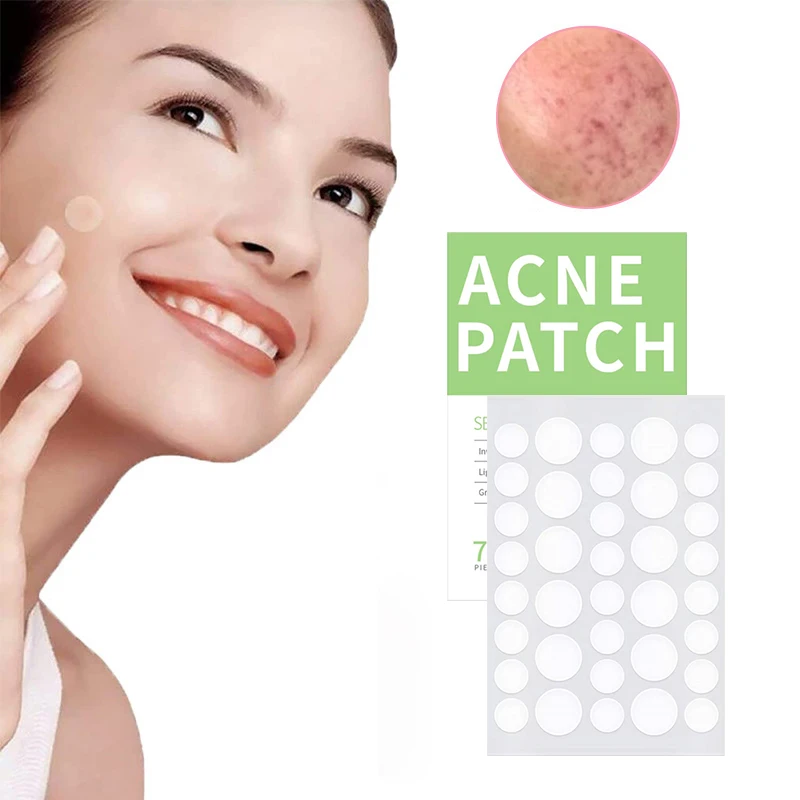 Private Label Custom Beauty Face Care Acne Patch Waterproof Hydrocolloid Pimple Acne Cover Patch For Acne Remove