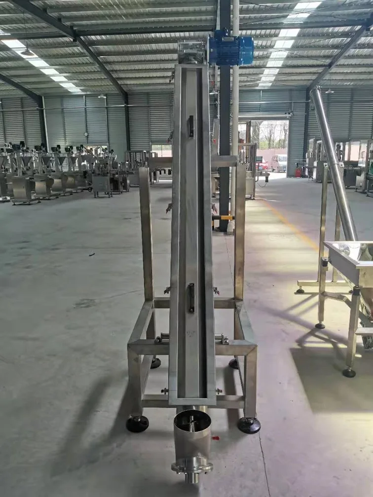 U Shape Screw Conveyor with Square Hopper