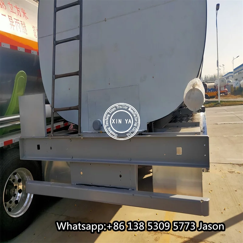 3 axles insulation liquid asphalt bitumen wax heated transport tank semi trailer for sale