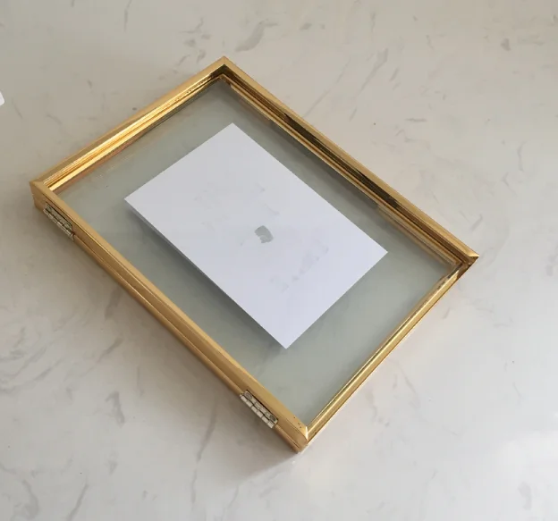 aluminium graduation memory double sided glass float frame