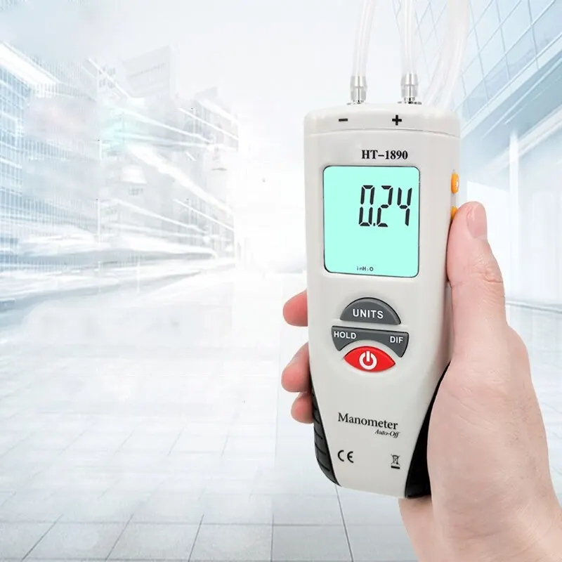  2018 Hot Sell Best Quality Manufacturer Minimanometer for refrigeration 170*55*33MM HT-1890 CN;GUA OEM or