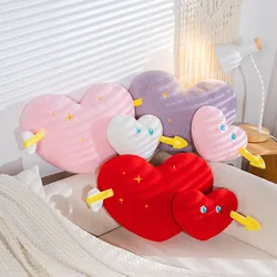 Wholesale Bedtime Toys Hearts Cute 2023 Kawaii Heart Stuffed Toy 60*37cm Valentine Gift Love Heart Pillow
