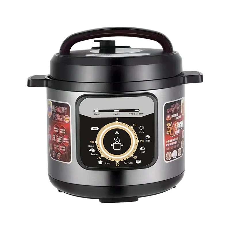 Hot Sale Capacity Optional 4L 5L 6L Kitchen 6 in 1 Slow Cooker Smart Cookers Multifunctional Pressure Cooker Electric