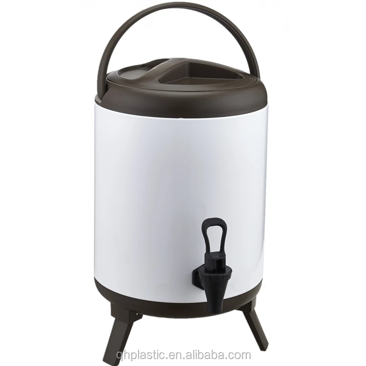 Wholesale stainless steal Vacuum Flask powder coated 12L heat insulation barrel tea thermos bucket