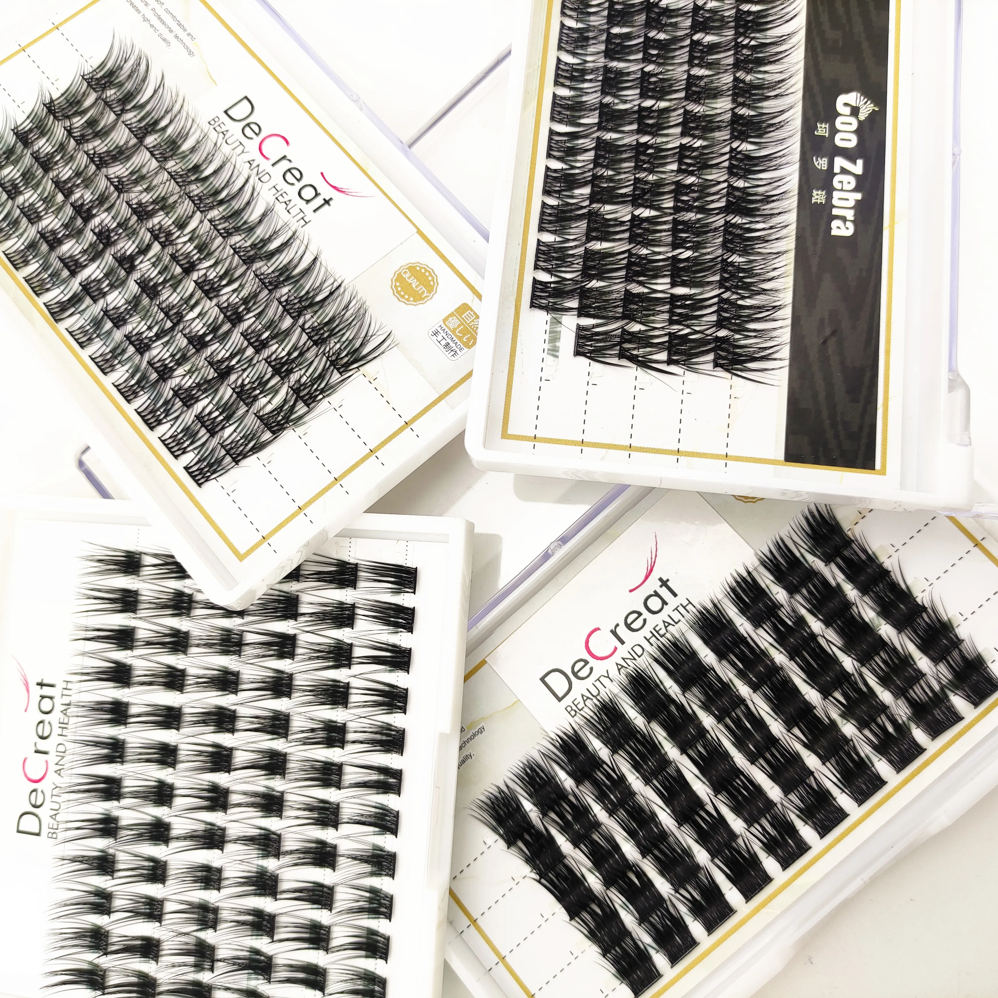 DIY Lash Extensions kit segment Silk Lashes Self-Application Individual Lashes