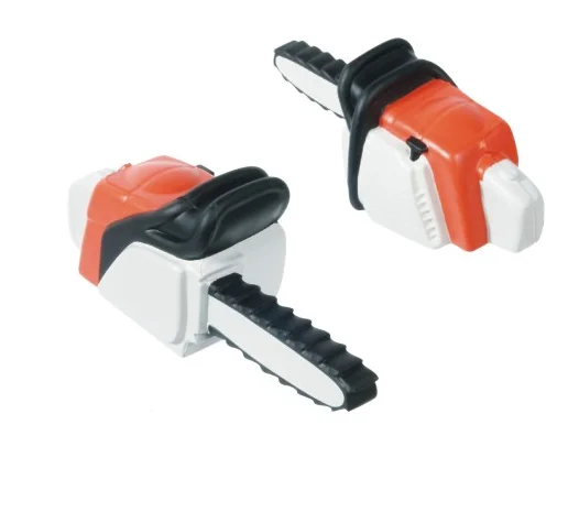 PU Foam Customized logo Stress  Vibrating Chainsaw Ball