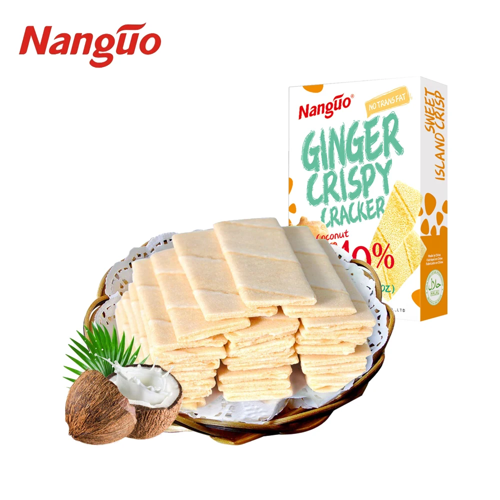 HALAL Ginger Crispy Cracker Cookies Biscuits