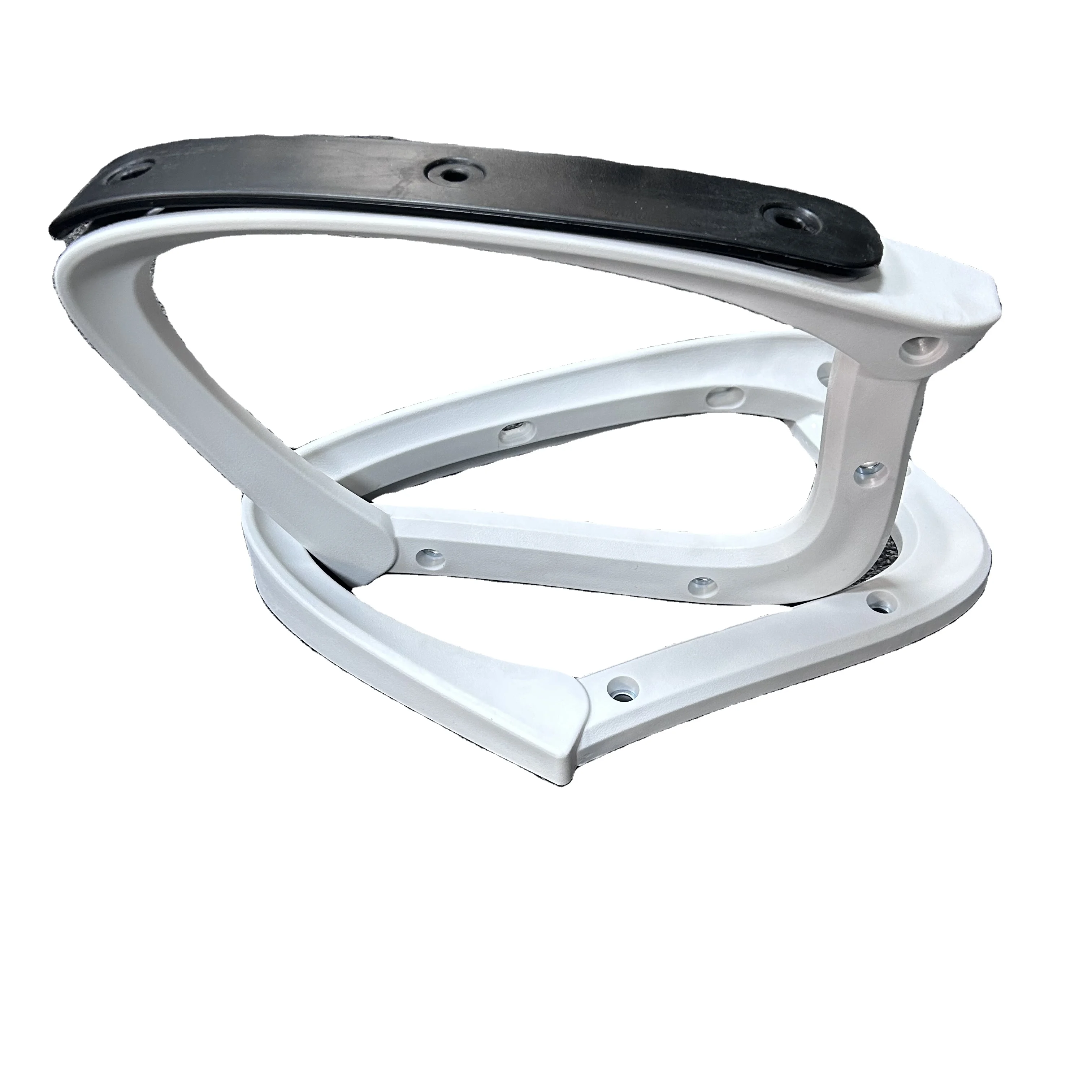 White office chair PP armrest accessories, comfortable seat essential furniture accessories
