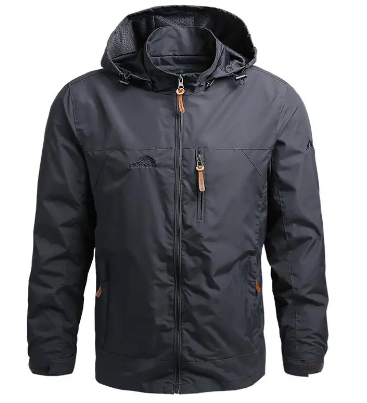 
man wind repellent custom fleece jacket 