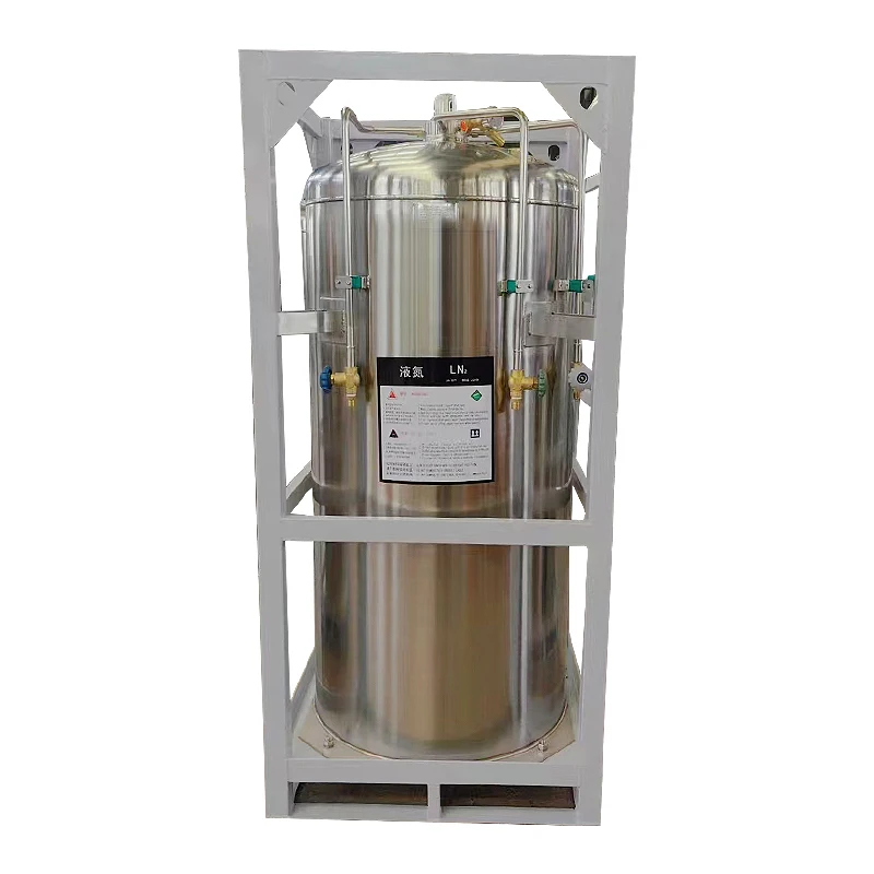 175l-500l Liquid Carbon Dioxide Storage Tank Dewar Tank, Cryogenic Dewar Tank Liquid Oxygen/Co2/Nitrogen Tank