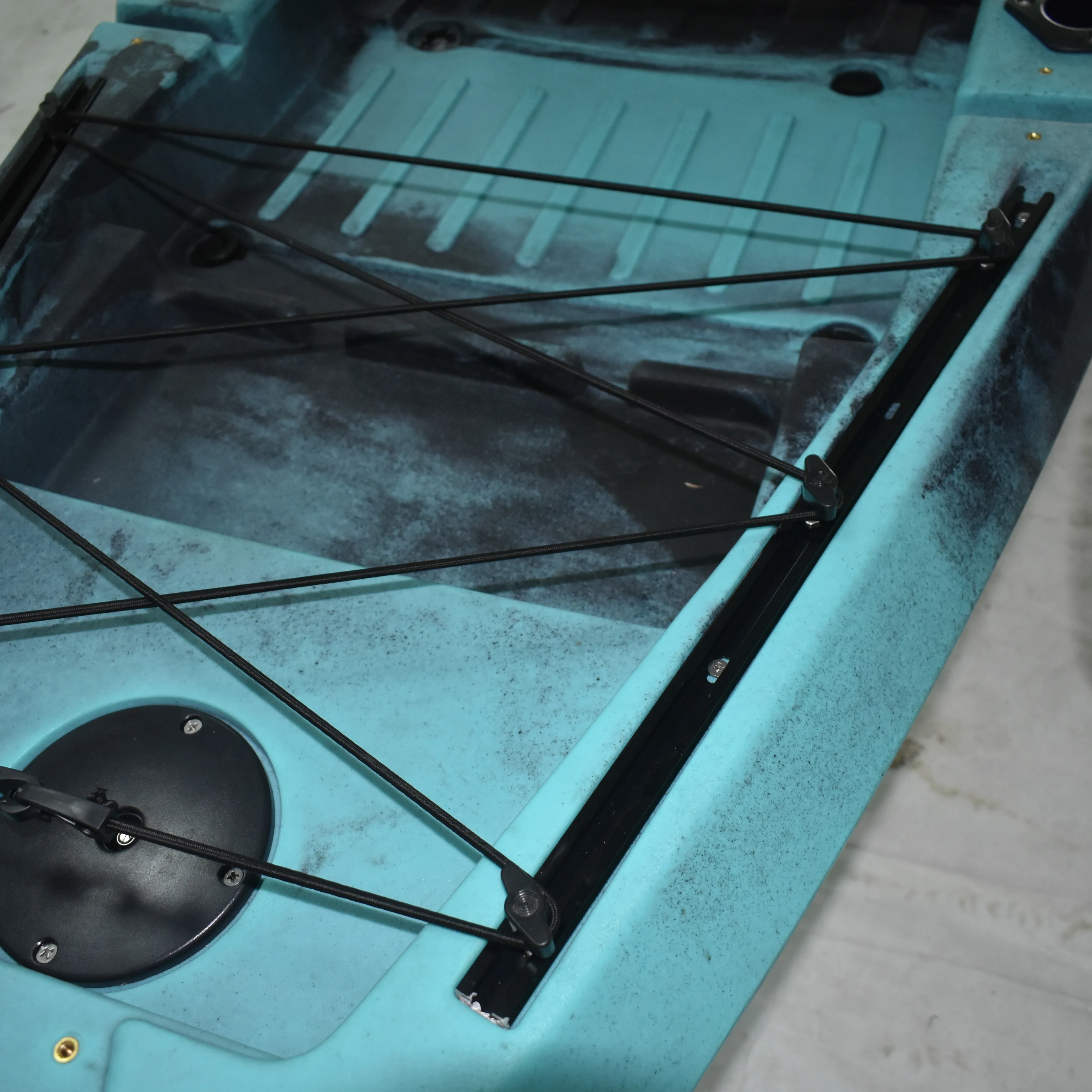 GREAT FAST watersport wakeboard 3.95M sit on top kayak peche canoe canot rapide fishing rowing boat Pedal Kayak With foot pedal