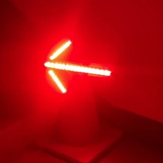 Car Warning Emergency Strobe Arrow Magnetic Traffic Guide Roadside Traffic LED Signal Flashing Light LED Emergency Traffic Light