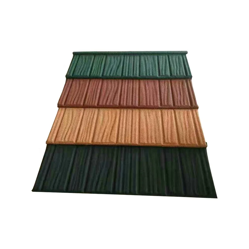Free Sample Long Span Different Types Shingle Stone Coated Aluzinc Metal Roofing Tile