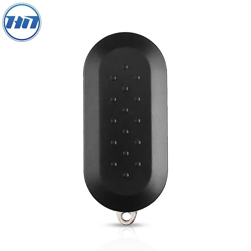 Складной пульт дистанционного управления с 3 кнопками, корпус для автомобильного ключа, чехол, брелок для сигнализации без ключа для Fiat 500 Panda Punto Bravo