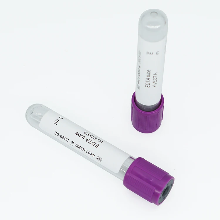 Trummed disposable microtainer edta blood 3ml vacuum test tube made with glass
