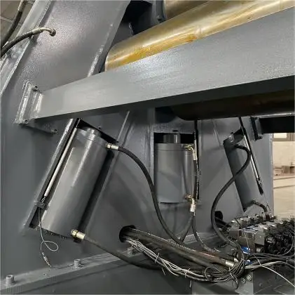 12*2000 Steel Plate Rolling Machine / 3 Sheet Roller Bending Machine