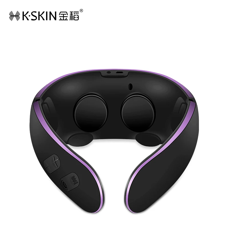 
KSKIN Portable Smart Shoulder Wireless white and purple Neck massager 