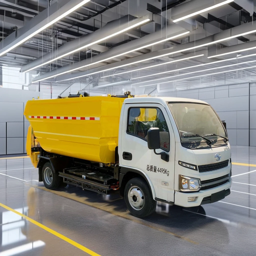 5041ZZZBEV-H Pure Electric Self-loading Garbage Truck