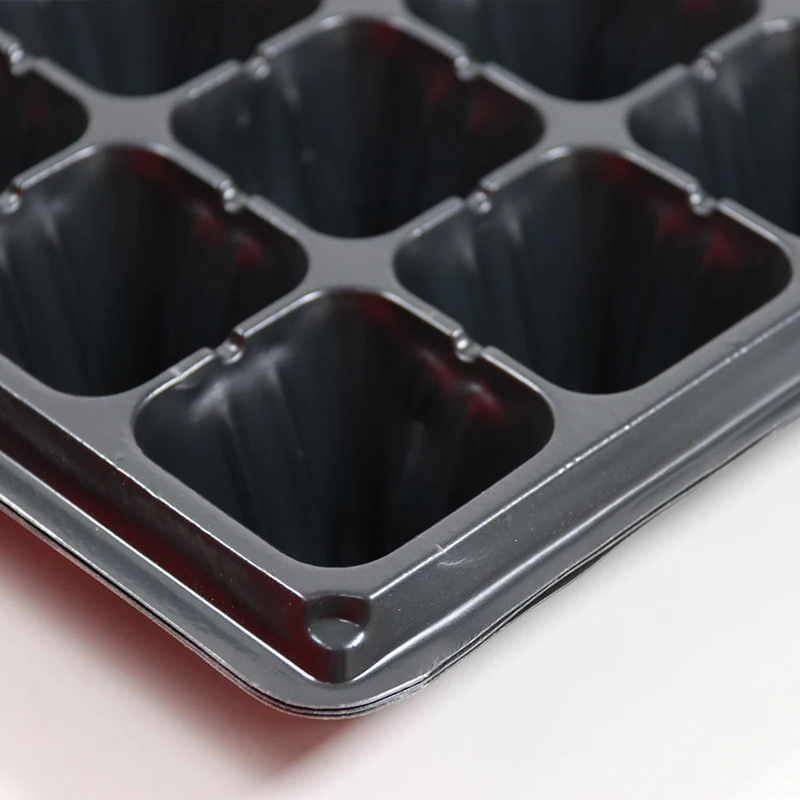 Wholesale 50 Cells PET Plastic garden propagation tray plant seedling