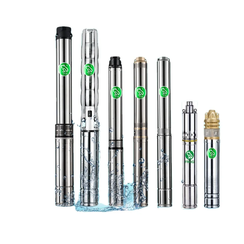 China top brand names FROG centrifugal cast iron clean water pumps chinese submersible pump