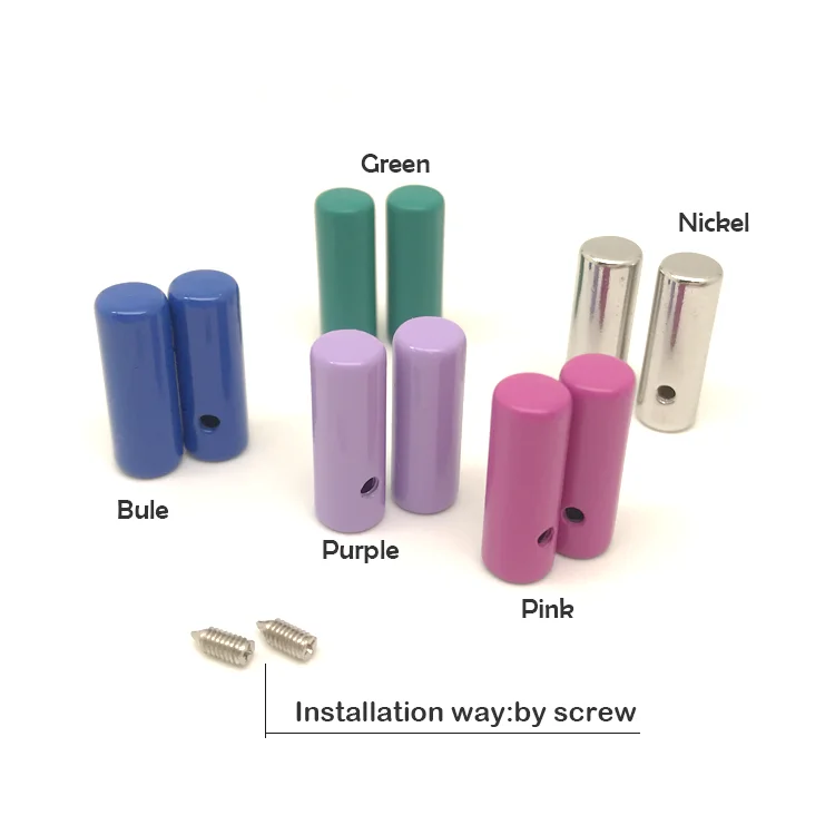 Wholesales Custom Metal Decorative Drawstring Cord Stopper With Metal Tips For Garment