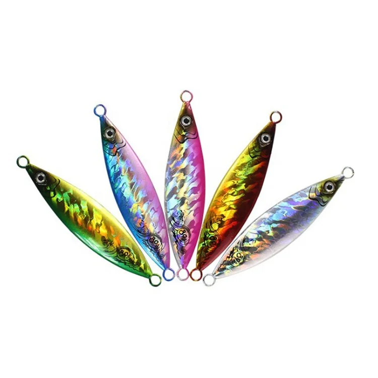 HYD OEM/ODM Wholesale Bait Lead Metal Lead box Squid Salt water Fishing Slow jigging Lure Jig Fishing Lure Manufacturer
