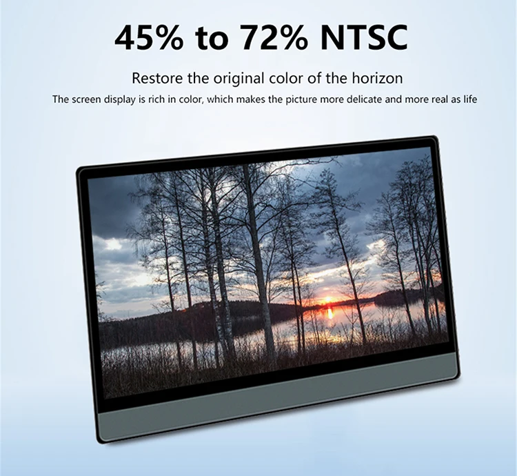 
portable screen monitor ips monitor video gaming monitor 15 inch for laptop support OEM 