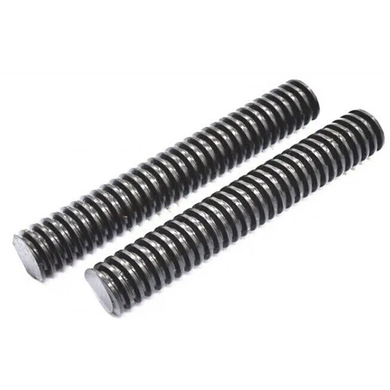 300mm stainless steel cast iron trapezoidal coarse thread short structural threaded rod