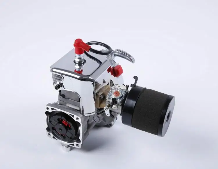  32cc хромированный газовый двигатель с свечей зажигания Walbro NGK 81019 для веса 1/5 Baja 5B 5T