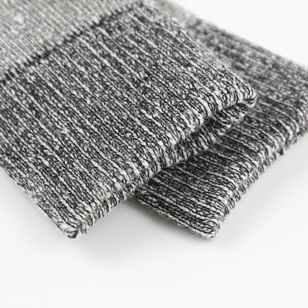 Eco Friendly Custom Crew Recycle Polyester Cotton Casual Socks