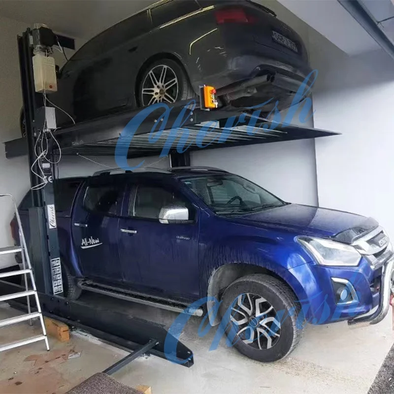 garage storage system 2 post column car lift parking