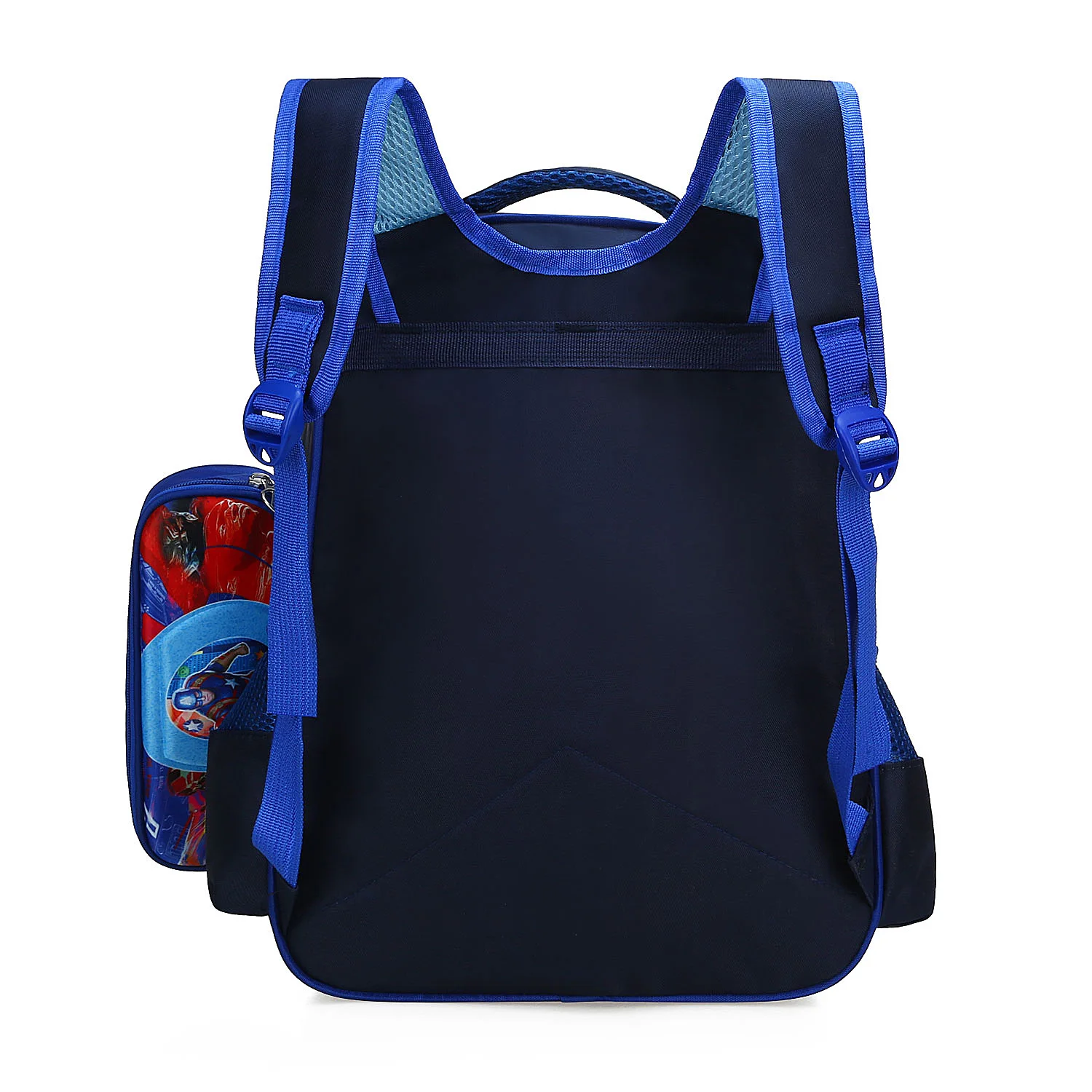 Лидер продаж, Большой Вместительный нейлоновый водонепроницаемый детский рюкзак с изображением персонажа фильма, с чехлом для карандашей