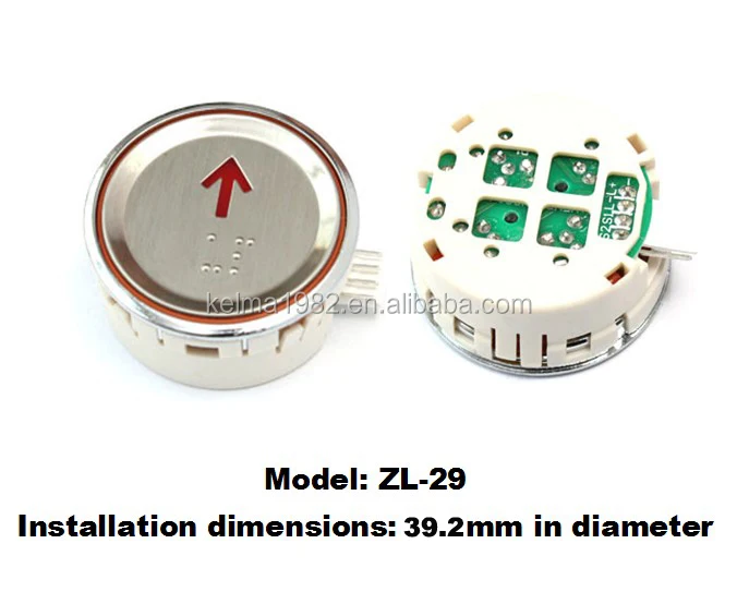 
Model ZL-29 elevator call Button,Elevator hall Button, Elevator panel Button 