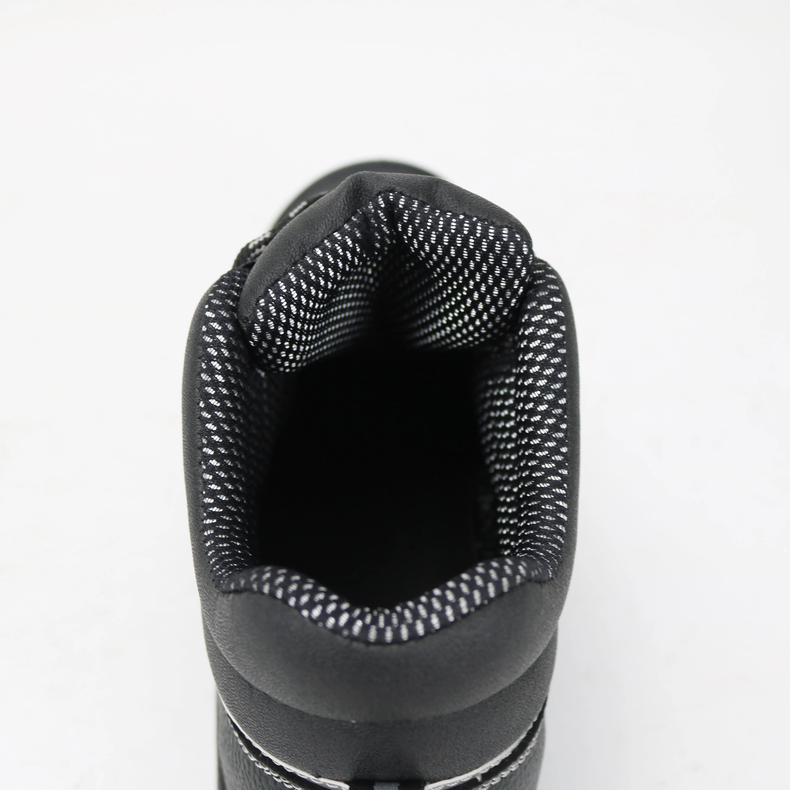 man leather work construction boots steel toe anti static hot selling cheap pu sole forklift safety shoes