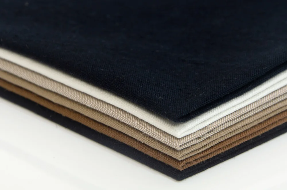 K1420# High quality luxury japanese fabrics 18%hemp 82%cotton japanese hemp cotton fabric