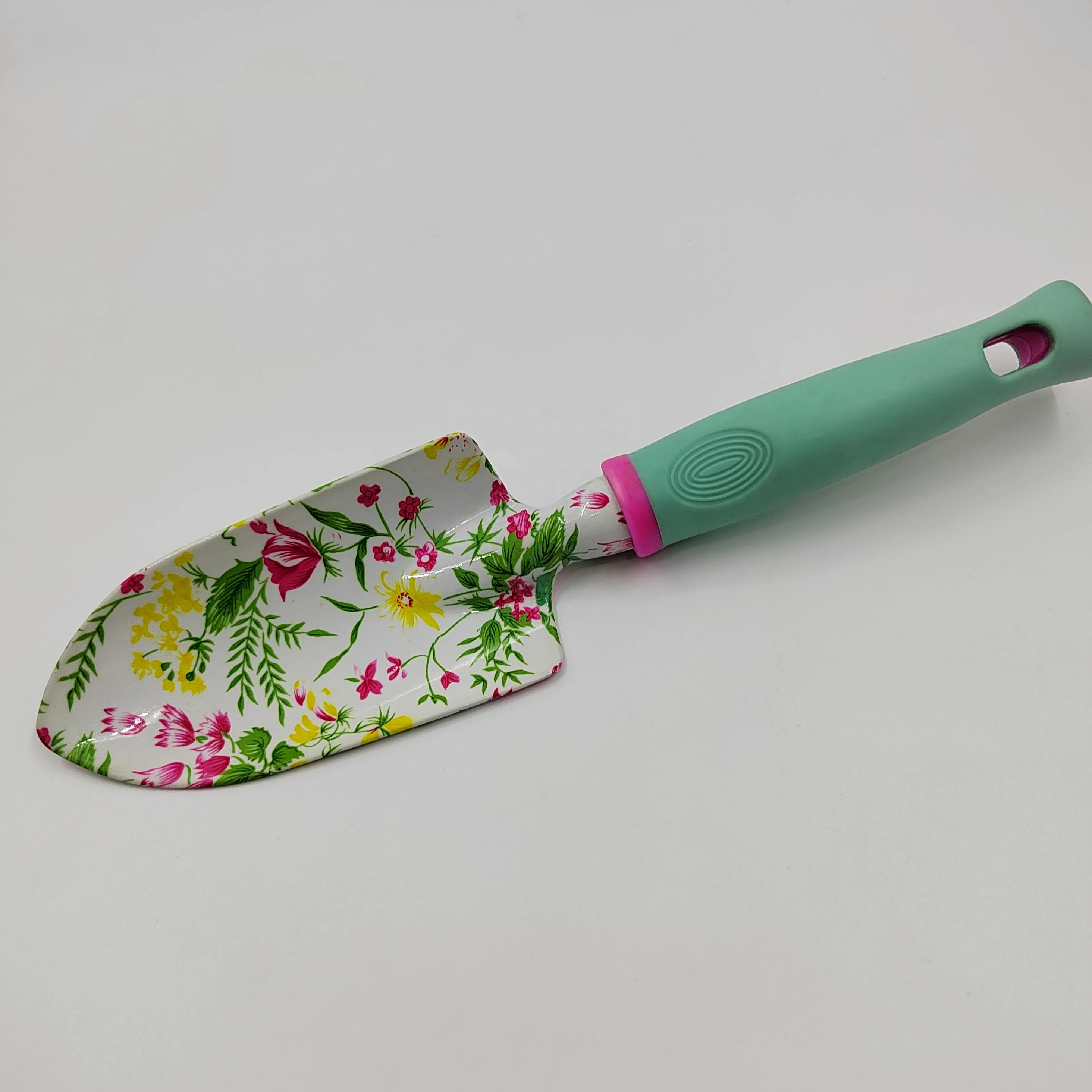 Light Weight Floral Ceramics Like Printed Gardening Tools Kit Trowel Transplanter Weeder Rake Cultivator Customizable
