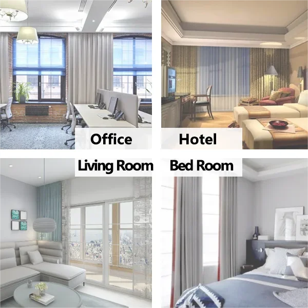 Fashion control motor Super quiet motor curtain For hotels a full set of