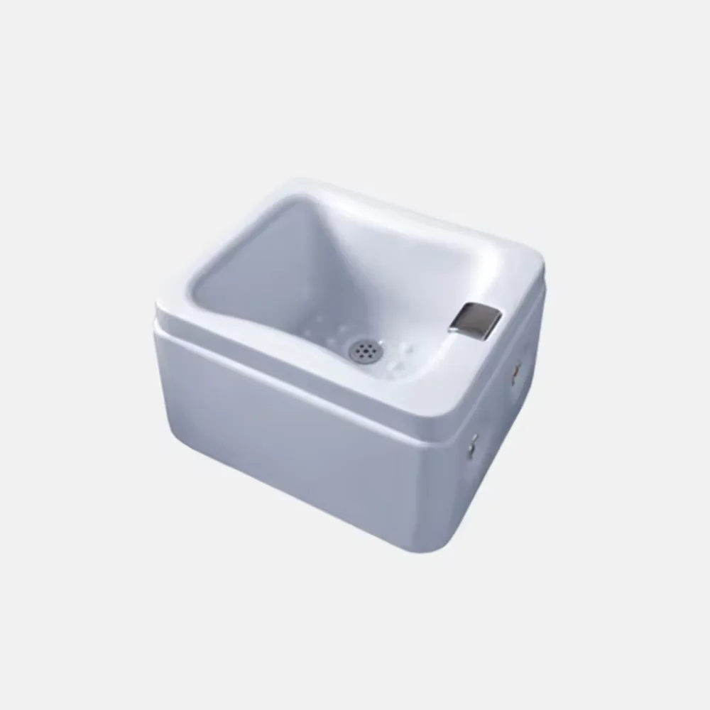 Hot Sell Modern Luxury Soak Massage Foot Spa Pedicure Sink Acrylic Foot Massage Pedicure Spa Basin Bowl With Drain Furniture
