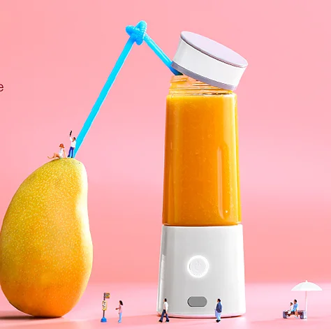 Factory prices smart portable travel juicer mini blender usb portable blender rechargeable mini blender cup
