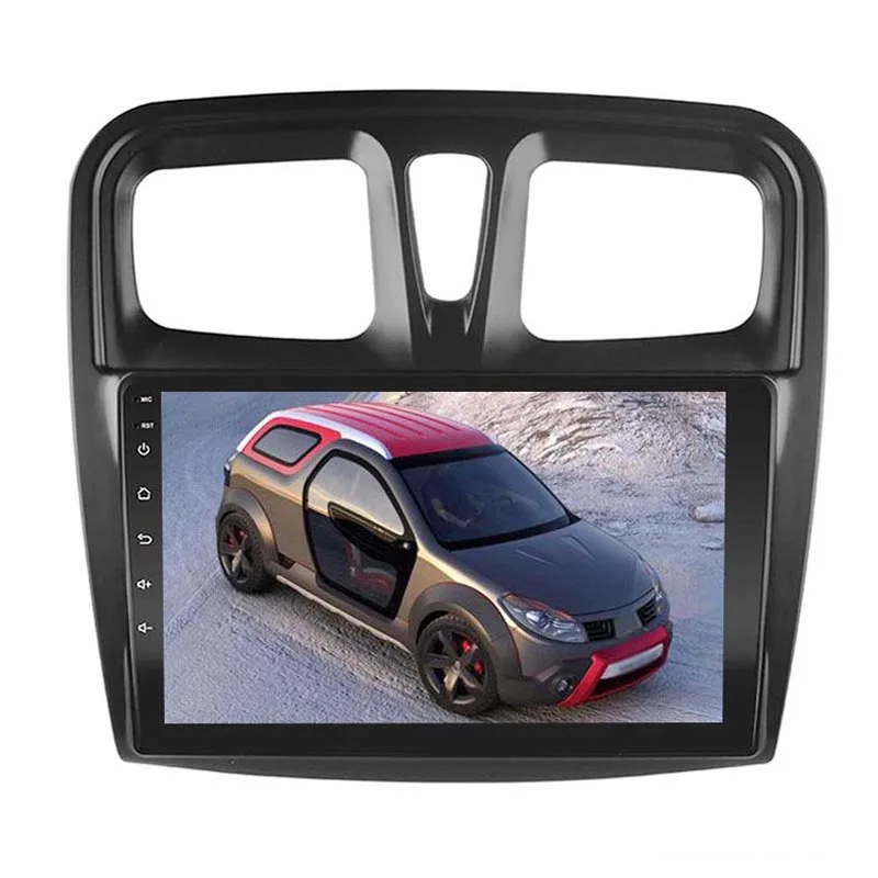 auto car audio dash tirm panel Fascia Bezel Car console Multimedia Frame Android  panel for car Logan RENAULT