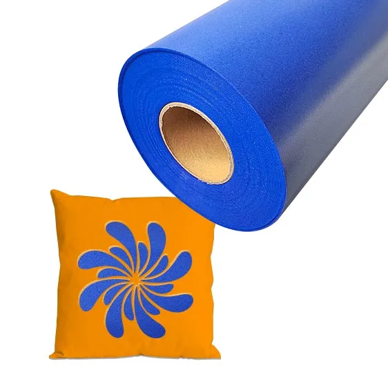 Free Sample Reusable 0.5X25M Factory Price Flock Heat Press Machine Sticker Velvet Suede Heat Transfer Textile Cut Htv Vinyl