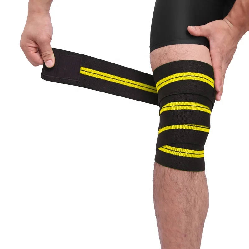 Adjustable Weightlifting Power Knee Wraps For Heavy Squat