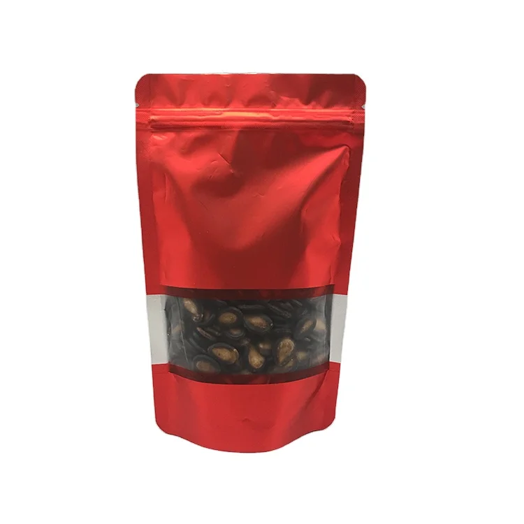 Professional custom wholesale stand up zip lock packaging aluminum foil bags