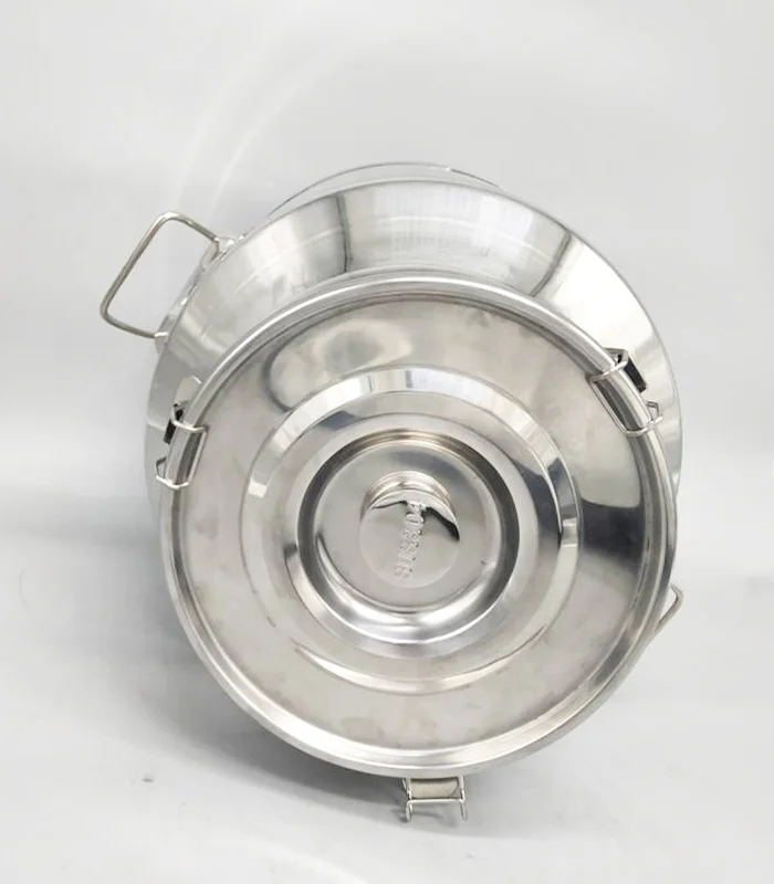 Sealed  increase  304Stainless steel edible oil drums for family