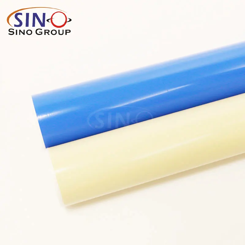 Custom Removable Warranty 2 Years Adhesive Outdoor High Glossy White Vinyl Rolls Poster Material
